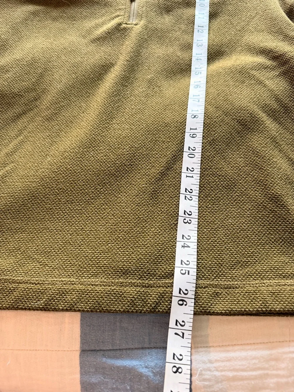 The North Face Cap Rock Half Zip Pullover Fleece Green Men's Size Small
